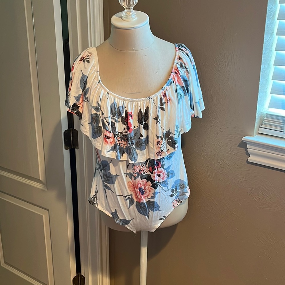 Ruffle bodysuit